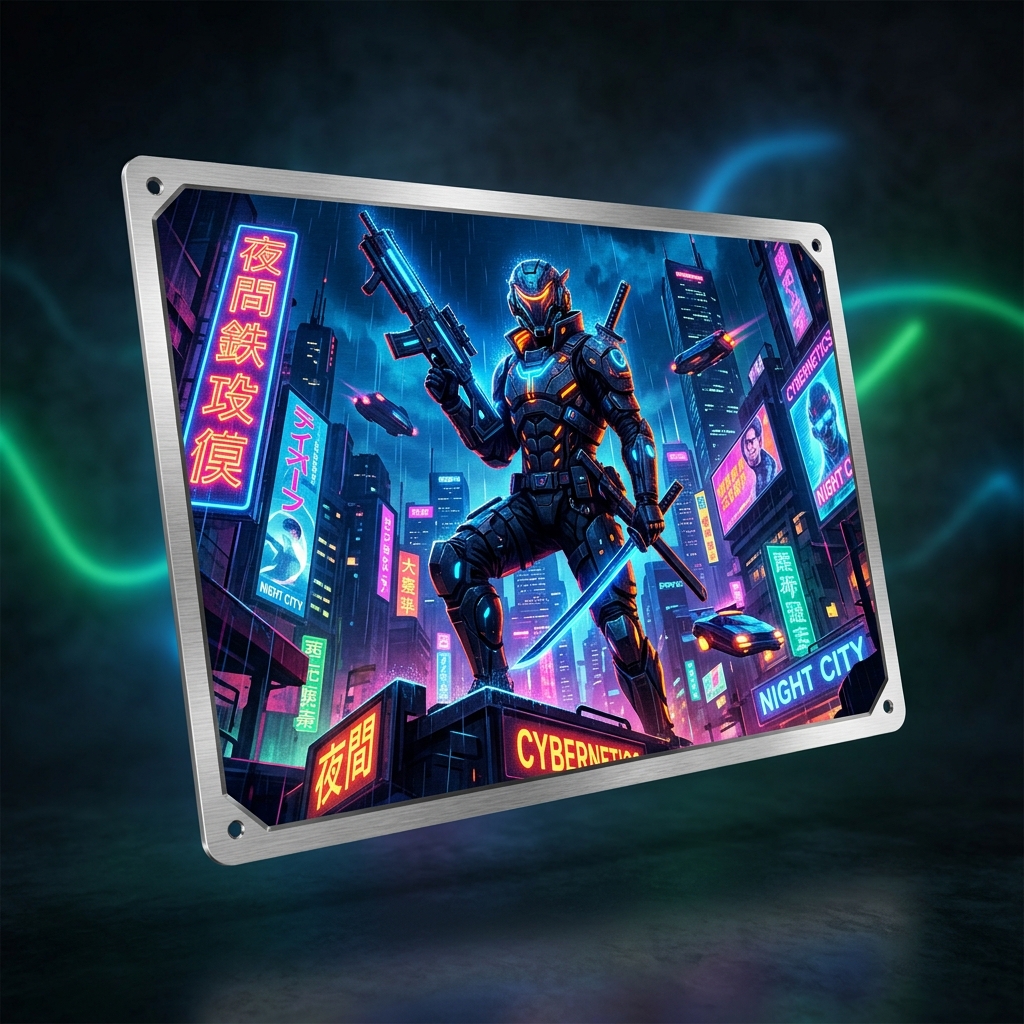 Gaming Metal Poster