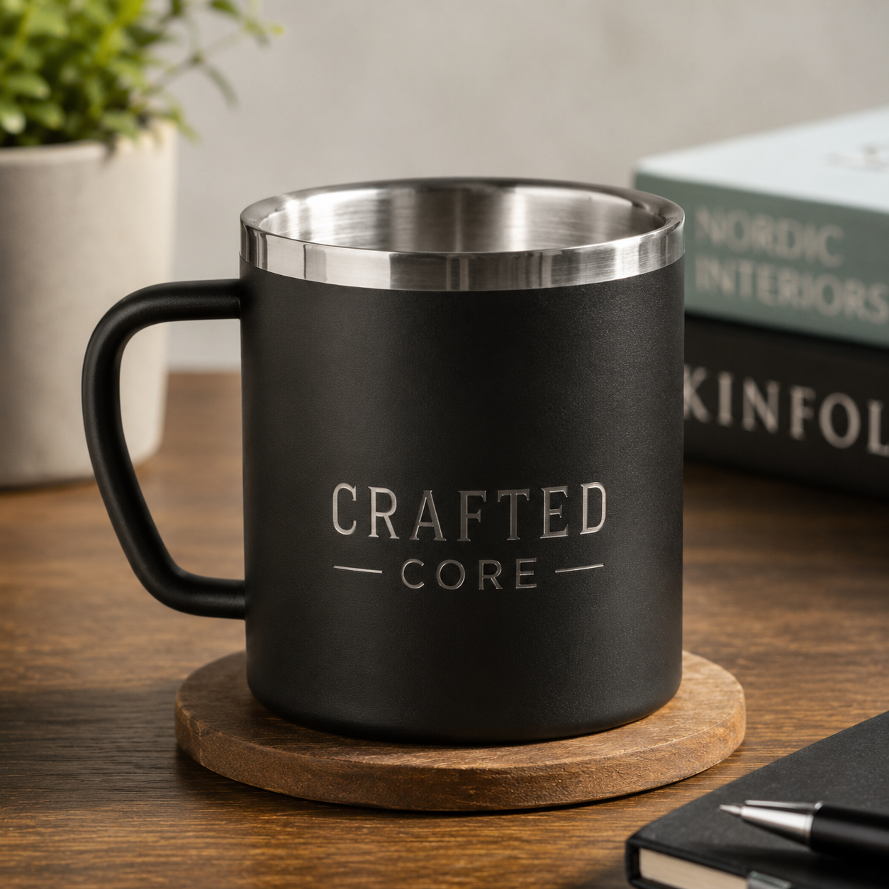 Custom Black Mug